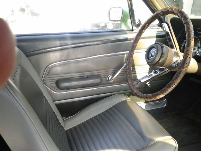 1967 Original Dark Moss Green Ford Mustang hard top