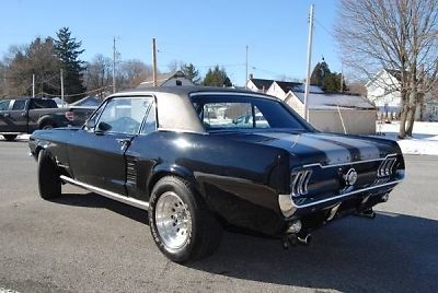 1967 Black Ford Mustang Coupe