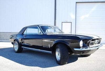 1967 Black Ford Mustang Coupe