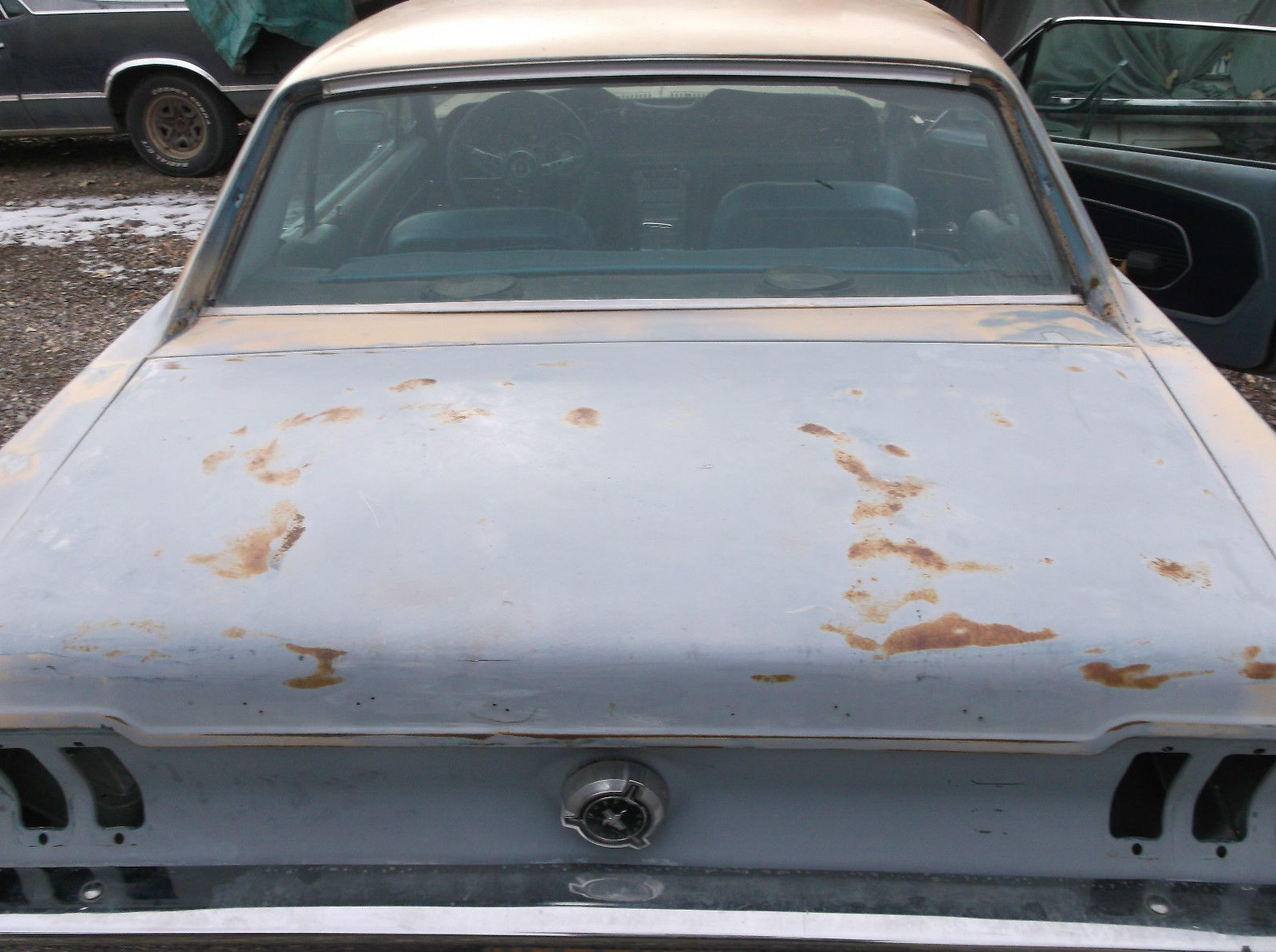 1967 Blue Ford Mustang Coupe