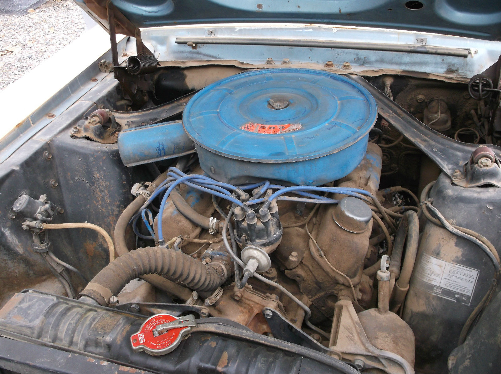1967 Blue Ford Mustang Coupe