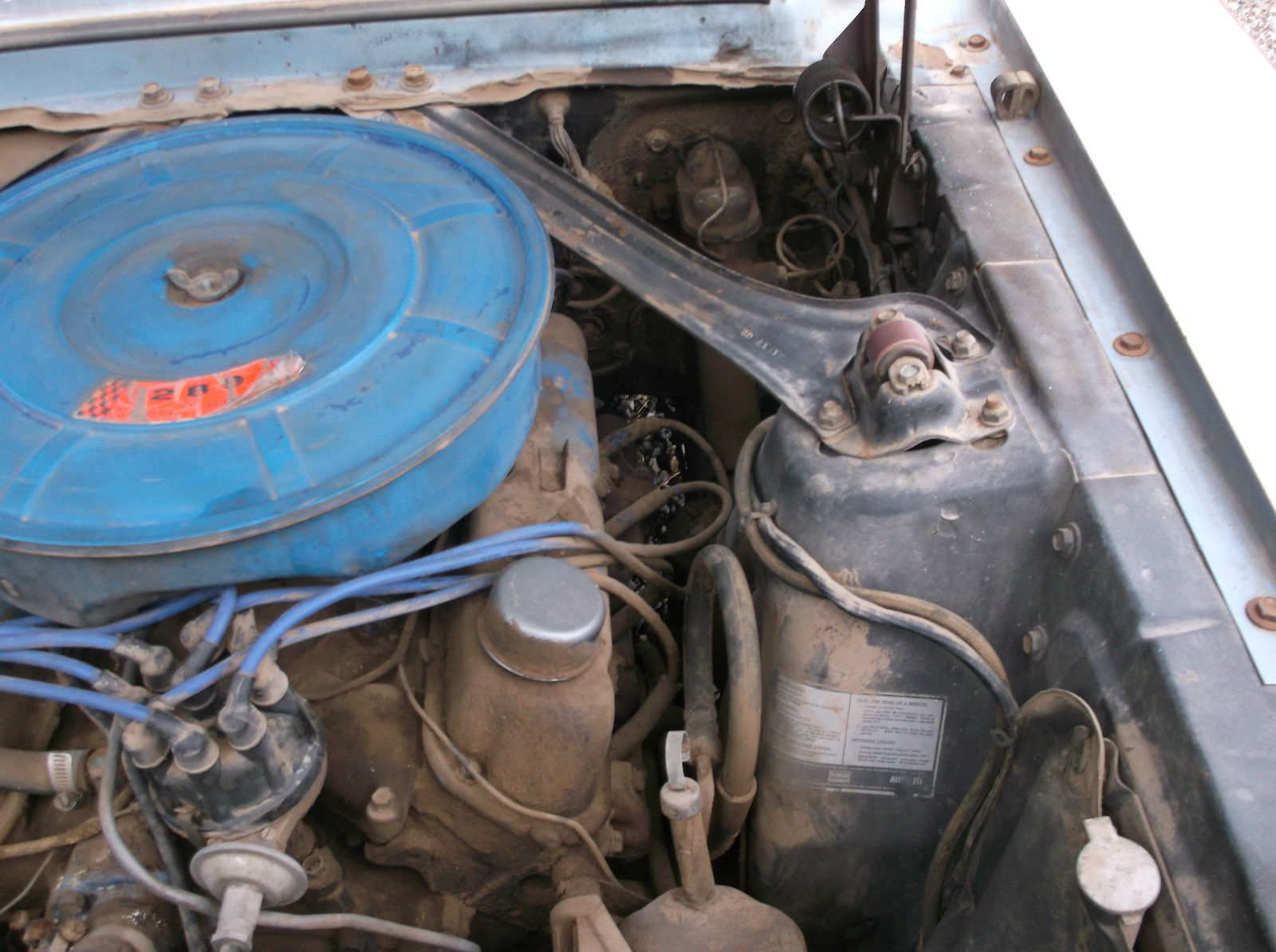 1967 Blue Ford Mustang Coupe