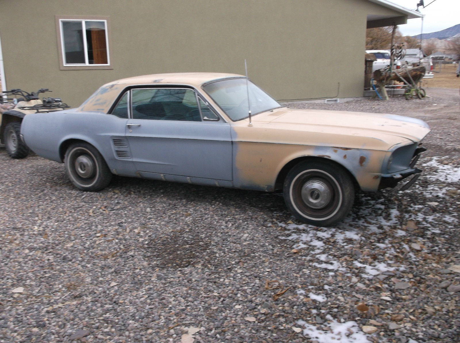 1967 Blue Ford Mustang Coupe