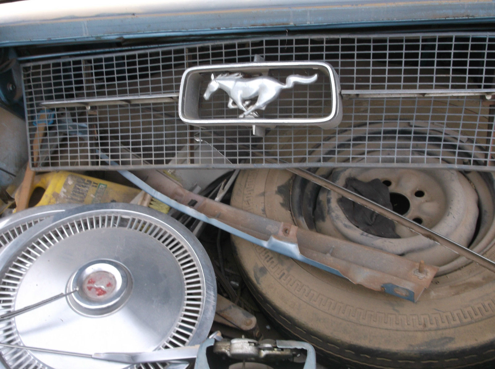 1967 Blue Ford Mustang Coupe