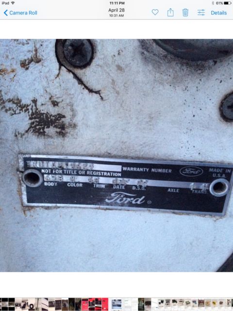 1967 White Ford Mustang Coupe