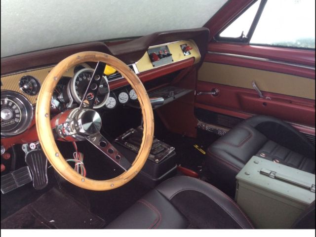 1967 White Ford Mustang Coupe