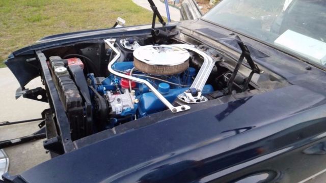 1967 Blue Ford Mustang Fastback