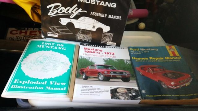 1967 Blue Ford Mustang Fastback