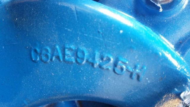 1967 Blue Ford Mustang Fastback