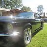 1967 Black Ford Mustang
