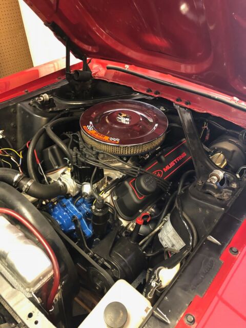 1967 Candy Apple Red Ford Mustang Fastback