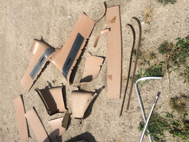 1967 White Ford Mustang