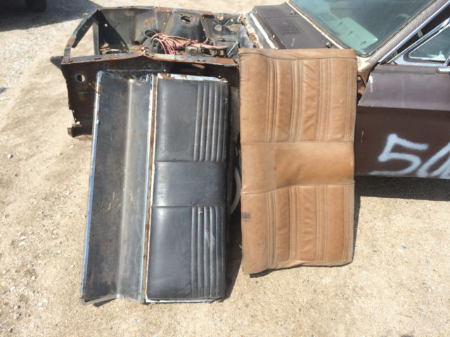 1967 White Ford Mustang