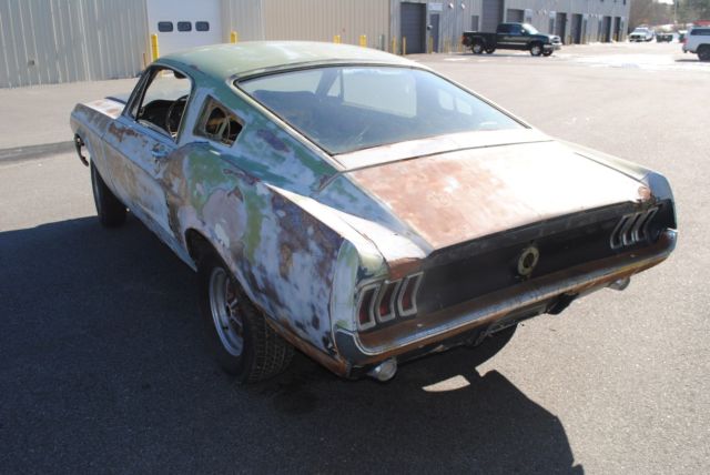 1967 Green Ford Mustang Coupe