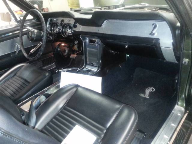 1967 Green Ford Mustang Coupe
