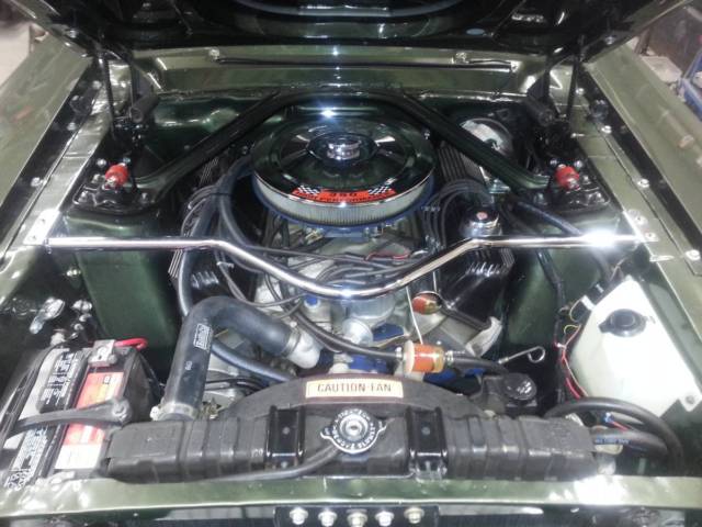 1967 Green Ford Mustang Coupe