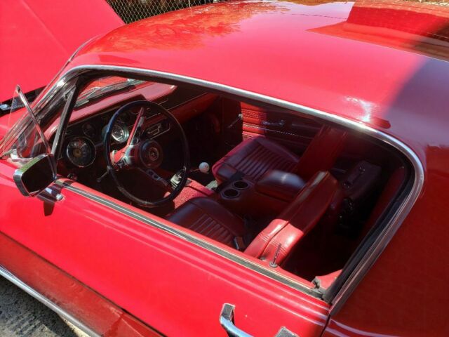 1967 Red Ford Mustang Fastback