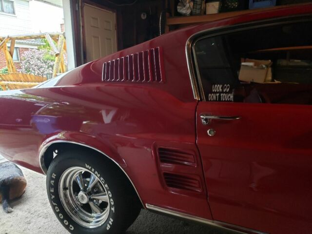 1967 Red Ford Mustang Fastback