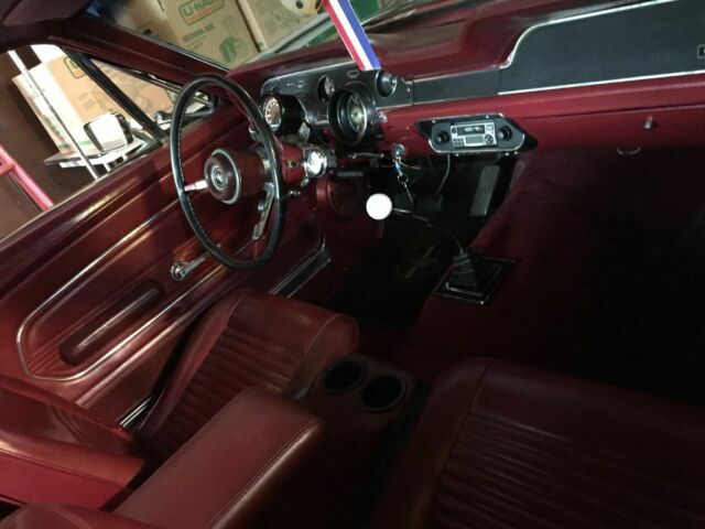 1967 Red Ford Mustang Fastback