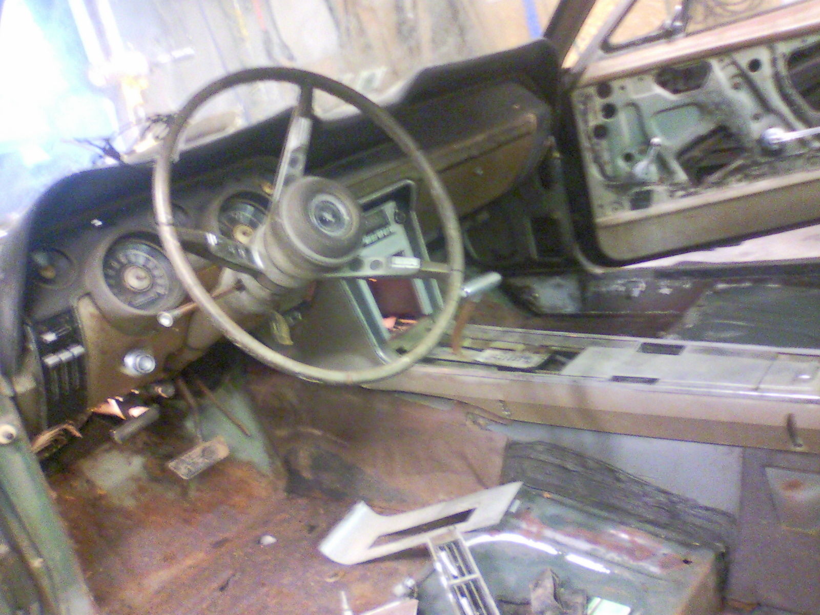 1967 Black Ford Mustang