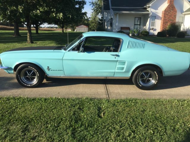 1967 Grey Ford Mustang