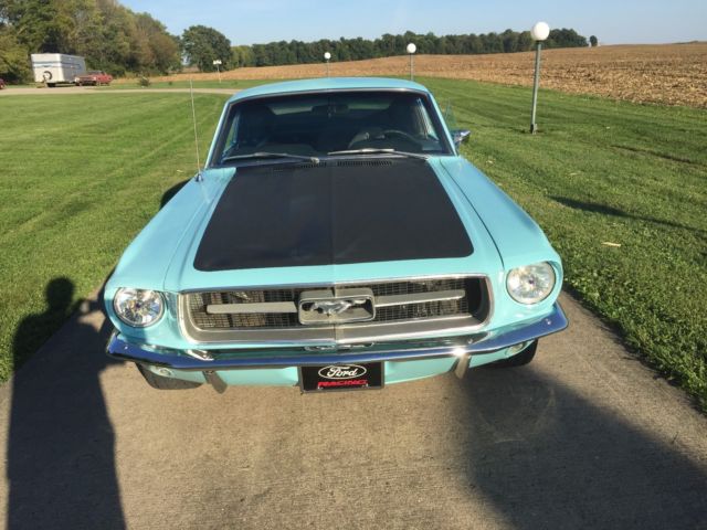 1967 Grey Ford Mustang
