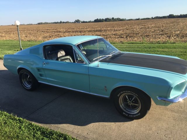 1967 Grey Ford Mustang