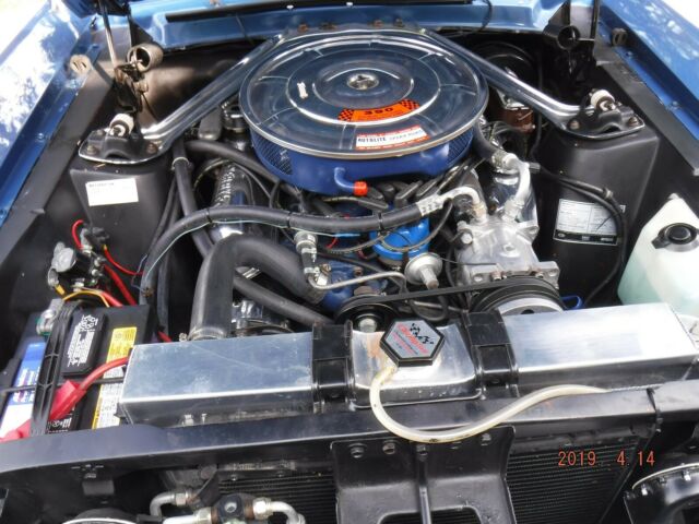 1967 Blue Ford Mustang Fastback