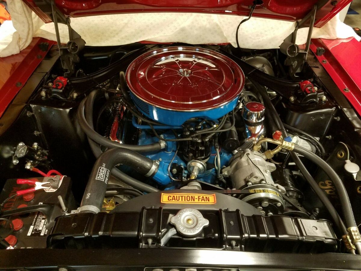 1967 Red Ford Mustang Fastback