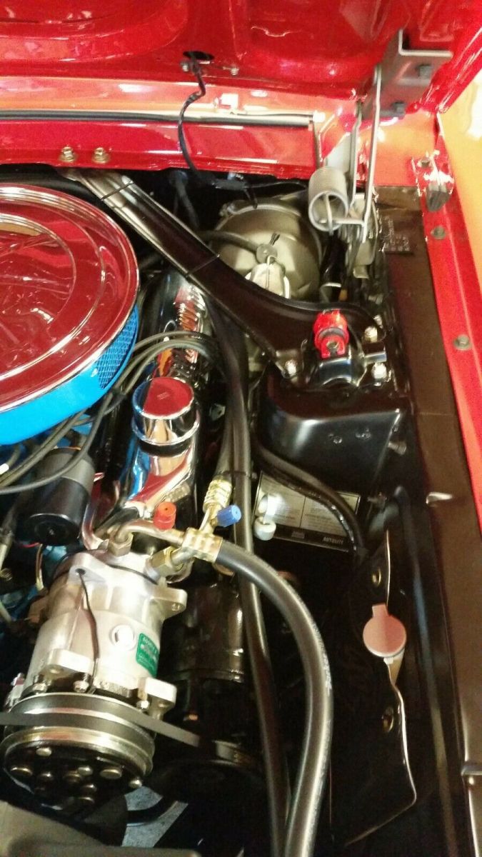 1967 Red Ford Mustang Fastback