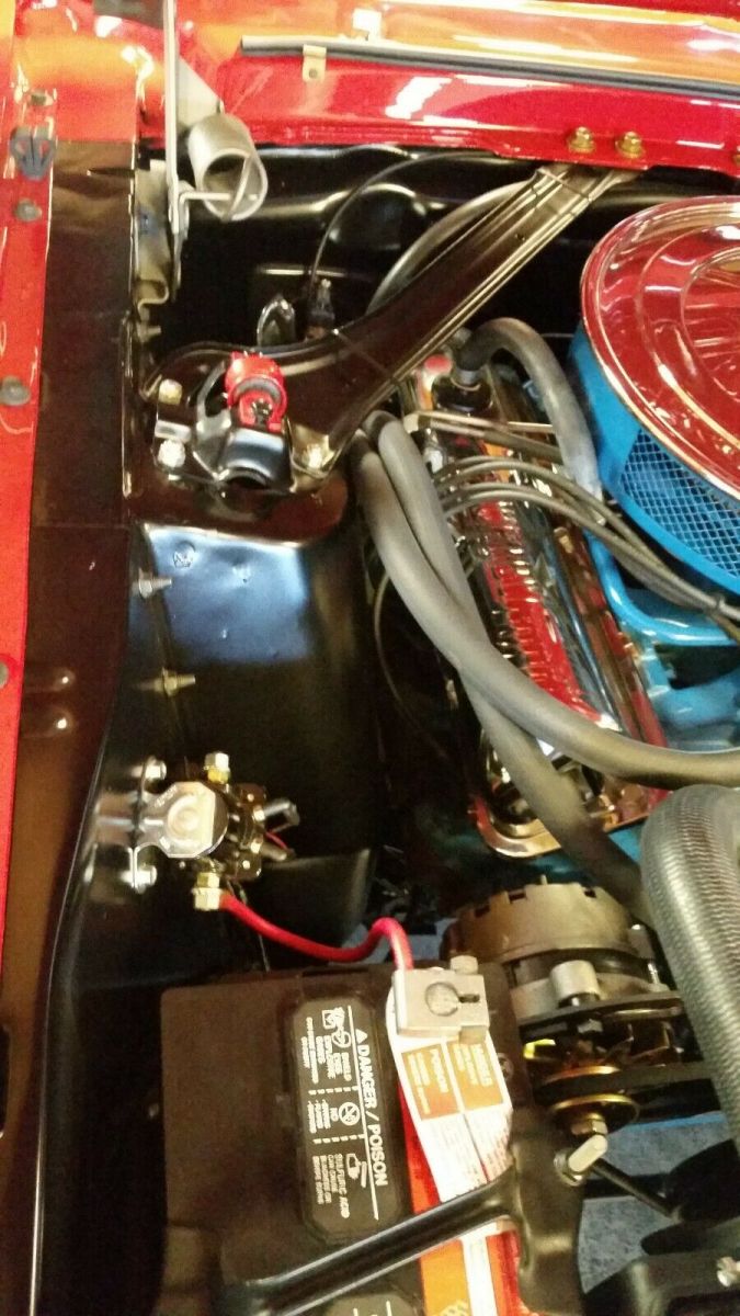 1967 Red Ford Mustang Fastback