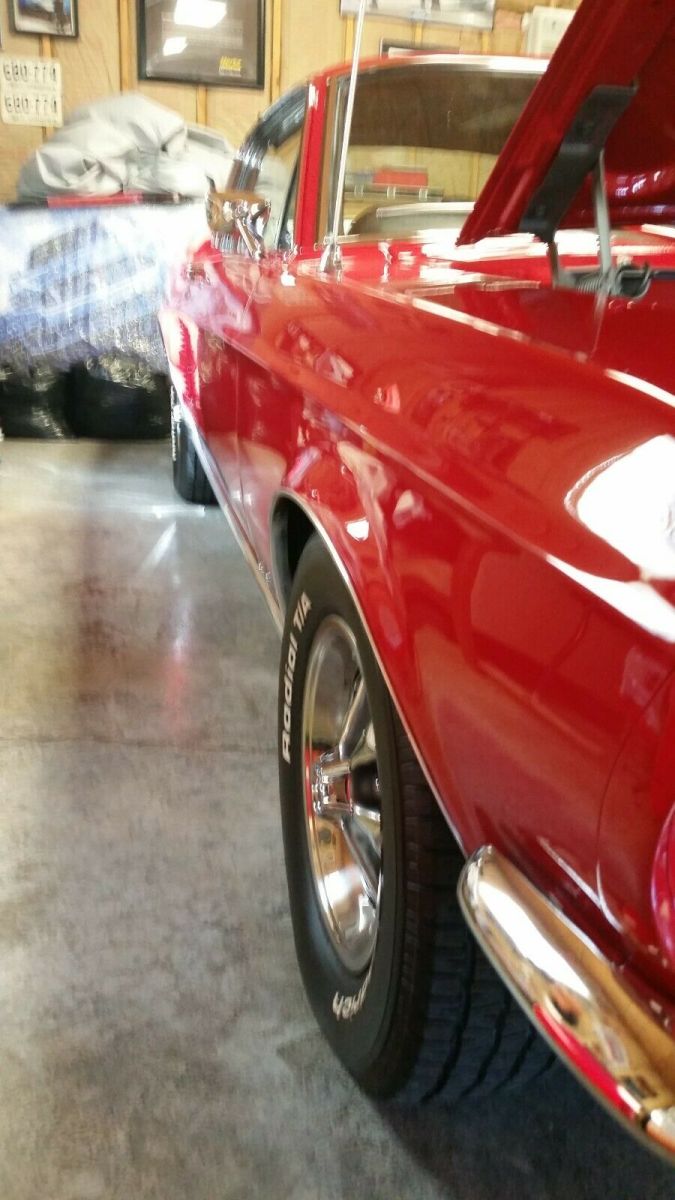 1967 Red Ford Mustang Fastback