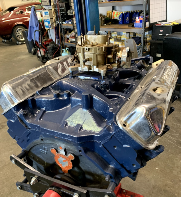 1967 Burgundy Ford Mustang Fastback