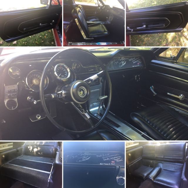 1967 Red Ford Mustang Coupe