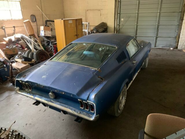 1967 ACAPULCO BLUE Ford Mustang FASTBACK