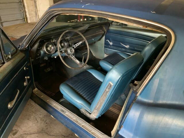 1967 ACAPULCO BLUE Ford Mustang FASTBACK
