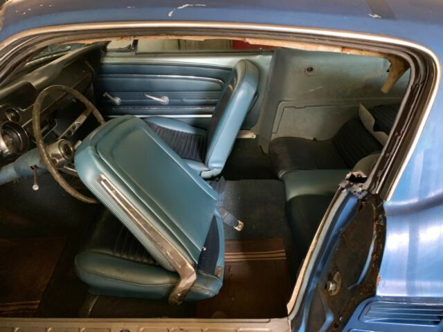 1967 ACAPULCO BLUE Ford Mustang FASTBACK
