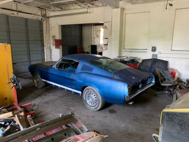 1967 ACAPULCO BLUE Ford Mustang FASTBACK
