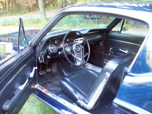 1967 Blue Ford Mustang Coupe