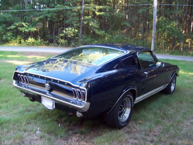 1967 Blue Ford Mustang Coupe