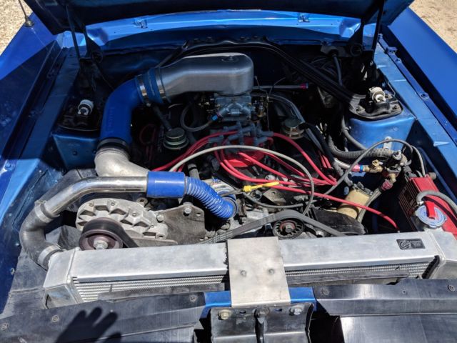 1967 Blue Ford Mustang Fastback