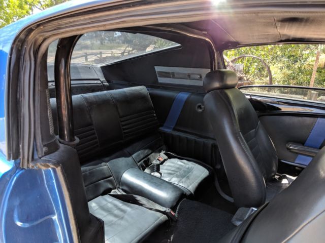 1967 Blue Ford Mustang Fastback