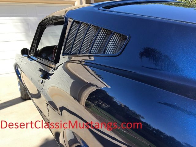 1967 Blue Ford Mustang fastback