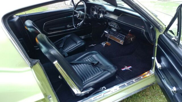 1967 Celery green Ford Mustang Fastback
