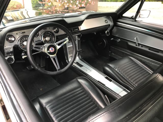 1967 Black Ford Mustang