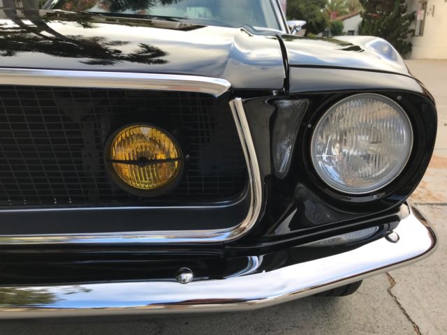1967 Black Ford Mustang