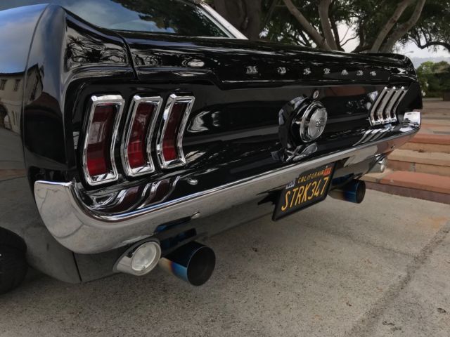 1967 Black Ford Mustang