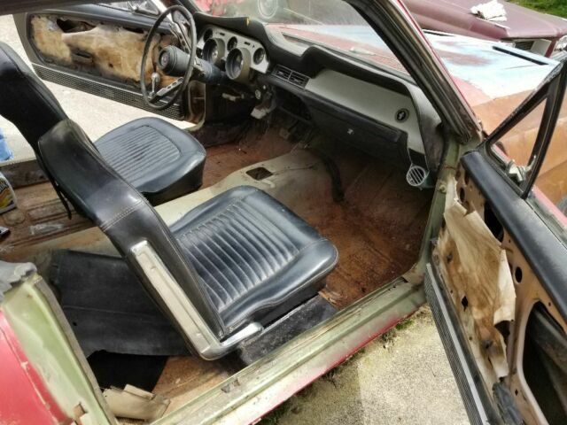 1967 Red Ford Mustang Fastback