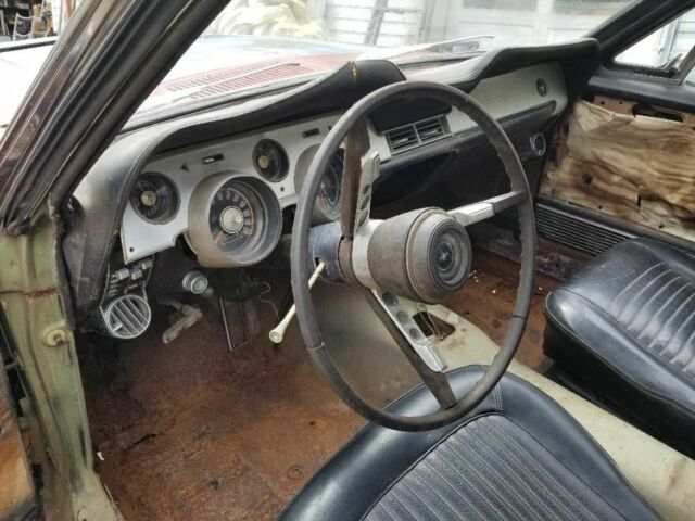 1967 Red Ford Mustang Fastback