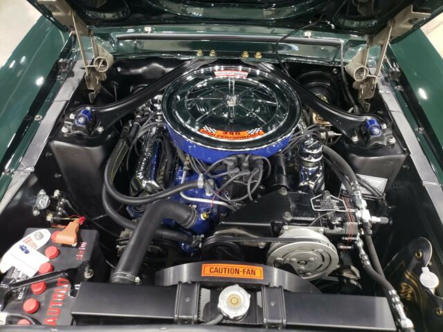 1967 Blue Ford Mustang Fastback